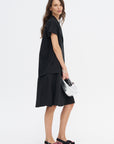 Adi Frill Dress, Black
