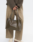 Cresta E/W Small Tote Bag, Deep Green