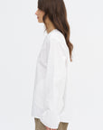 Balthus Cwap - Washed Poplin Pocket Shirt, White