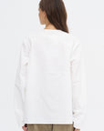 Balthus Cwap - Washed Poplin Pocket Shirt, White