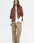 Balthus Cwap - Washed Poplin Pocket Shirt, White