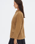 Giacca Pina - Velluto, Camel