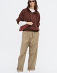 Tintoretto Jfle - Cotton Fleece Zip Sweatshirt