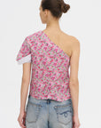 Athina Top, Pink Flower Explosion