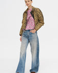 Athina Top, Pink Flower Explosion