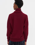 Shawl Sweater, Burgundy