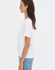 V Neck T‑Shirt, White