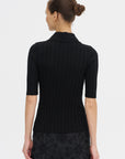 Sugarman Knit Polo, Noir