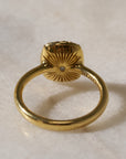Starburst Engraved Into The Wild Ring, Yellow Gold