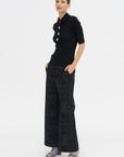 Sugarman Knit Polo, Noir
