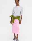 Tech Crush Slip Skirt, Pink