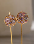 Iris Earring, Sapphires