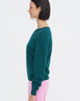 Billie V-Neck Sweater, Teal