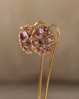 Iris Earring, Sapphires