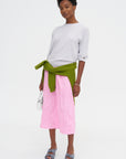 Tech Crush Slip Skirt, Pink
