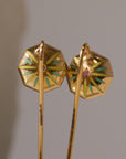 Iris Earring, Sapphires
