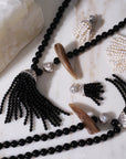 Petite Kiraz Necklace, Onyx