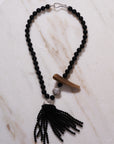 Petite Kiraz Necklace, Onyx
