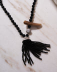 Petite Kiraz Necklace, Onyx