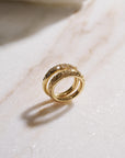 Lily of the Valley Fredag Ring, Yellow Gold