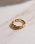 Lily of the Valley Fredag Ring, Yellow Gold