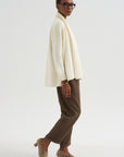 Cardigan Scialle - Knitwear, White