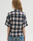 Camicia Ibiza - Checks, Panna
