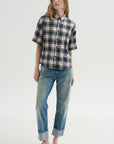 Camicia Ibiza - Checks, Panna