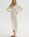 Boucle Skirt, White