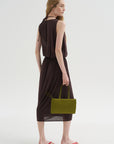 Double Layer Drape Dress, Fig