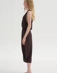 Double Layer Drape Dress, Fig