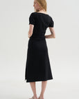 Belted Dress, Black