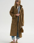 Hooded Raincoat, Cardamom