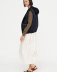 V-Neck Buttoned Cardigan, Mushroom