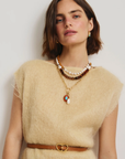 Cabana Necklace, Blood Orange