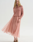 Merino Sweater, Blush