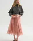Cashmere Merino Sweater, Charcoal