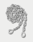 True Lover's Knot Handmade Chain, Silver