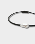 Lyséa Necklace, Black & White