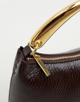 Metal Handle Rhea, Aubergine Naplak