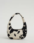 Mini Gnocchi Bag, Printed Ponyhair
