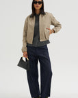 Crescent Leg Jean, Indigo