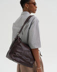 Small Belted Hobo Bag