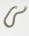 Rolling Curb Bracelet, Sterling Silver