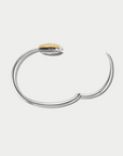 Oval Musgrave Bracelet, Sterling Silver & Yellow Gold