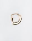 Letter Lock, Yellow Gold