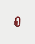 Rubber Chubby Medium Lock, Cabernet