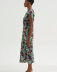 Midi-length Dress, Bluette