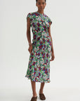 Midi-length Dress, Bluette