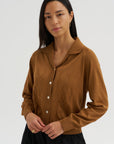 Long Sleeve Cardigan, Cigar